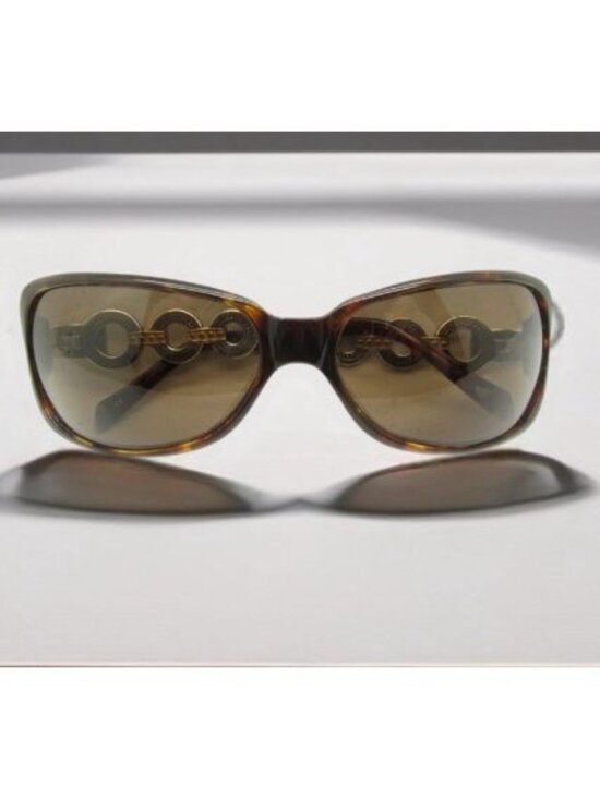Brighton Women’s Central Park Signature Silver Tortoise Sunglasses Frames & Case